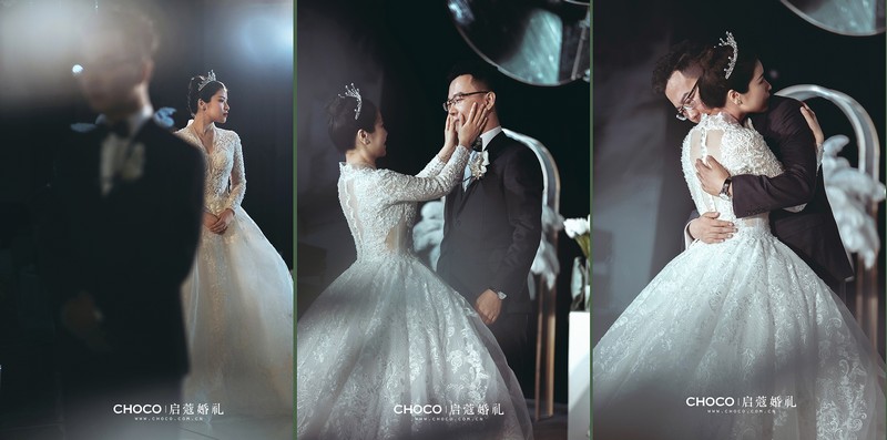 书写好的结婚请柬图片